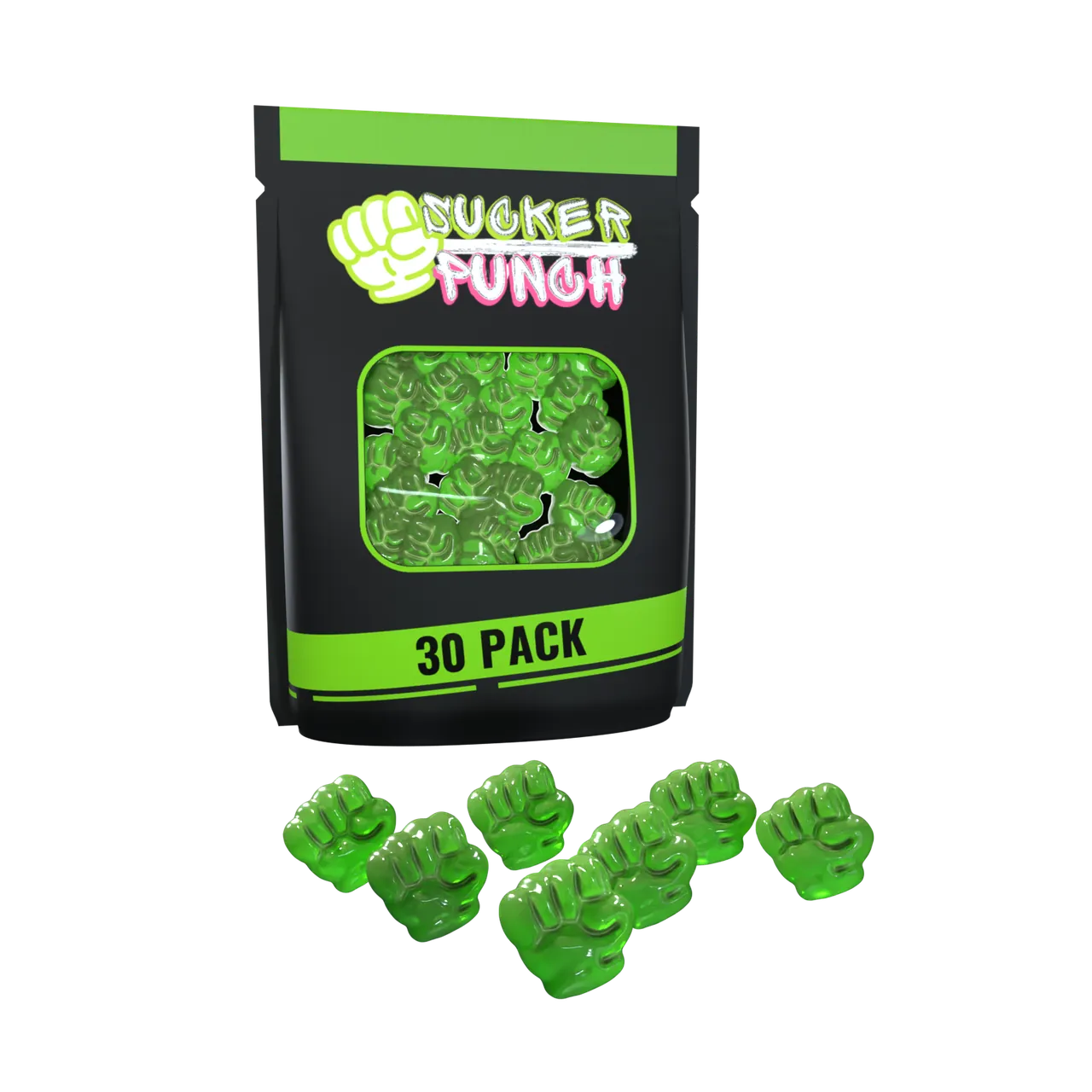 Sucker Punch 30-Pack, Green Lime